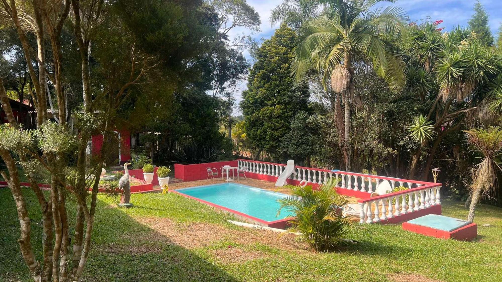 Sitio Pousada Recanto Curio Ibiuna Bagian luar foto