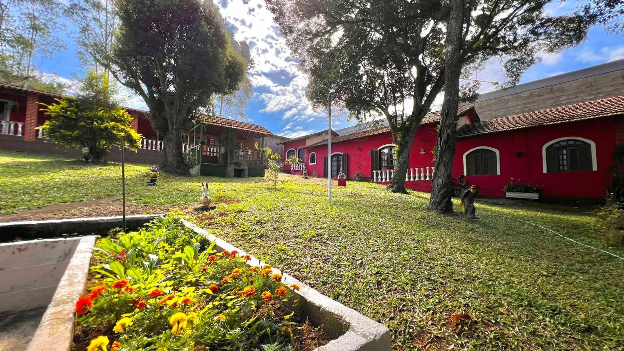 Sitio Pousada Recanto Curio Ibiuna Bagian luar foto